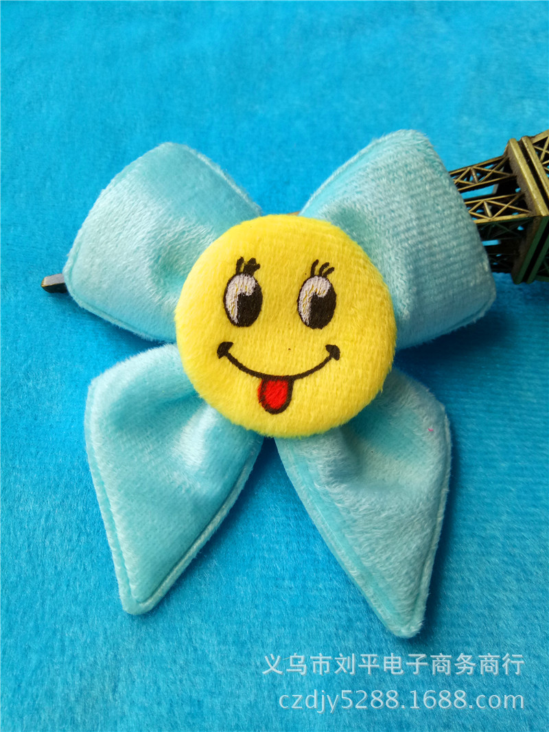 Supply Ultrasonic Embossed Smiley Bow Clothing Accessories Headdress Accessories Handmade Flowers Supply Ultrasonic Embossed Smiley Bow Clothing Accessories Headdress Accessories Handmade Flowers
