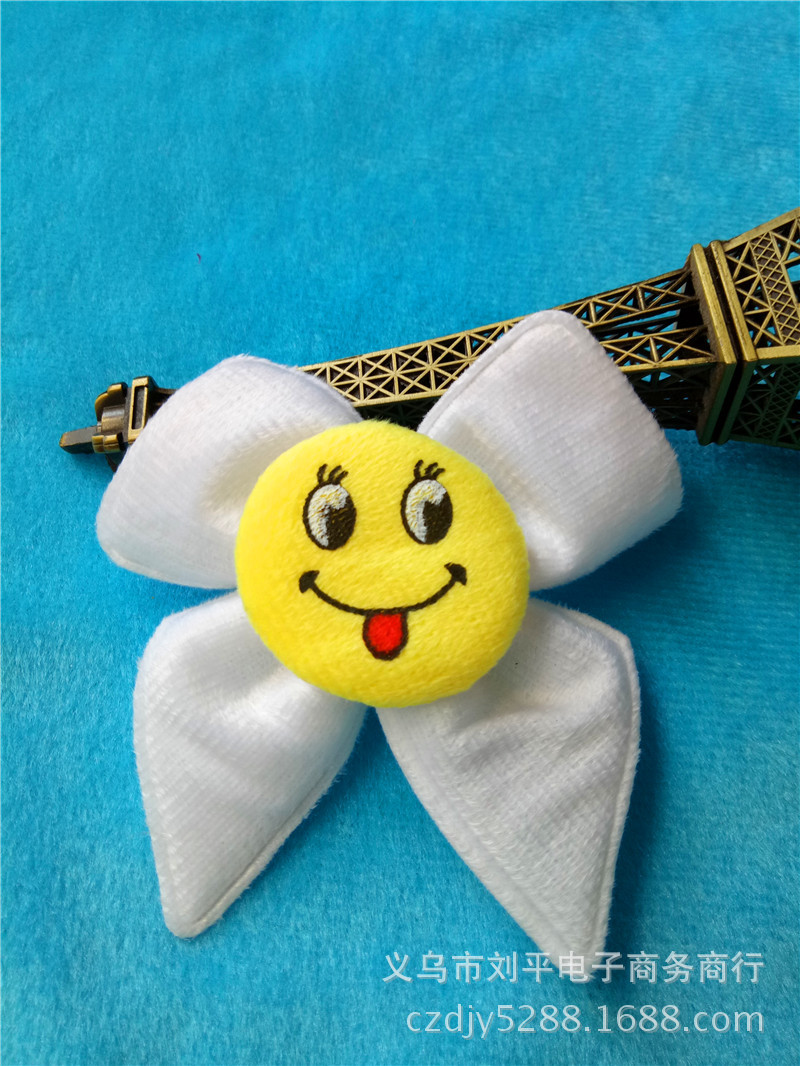 Supply Ultrasonic Embossed Smiley Bow Clothing Accessories Headdress Accessories Handmade Flowers Supply Ultrasonic Embossed Smiley Bow Clothing Accessories Headdress Accessories Handmade Flowers