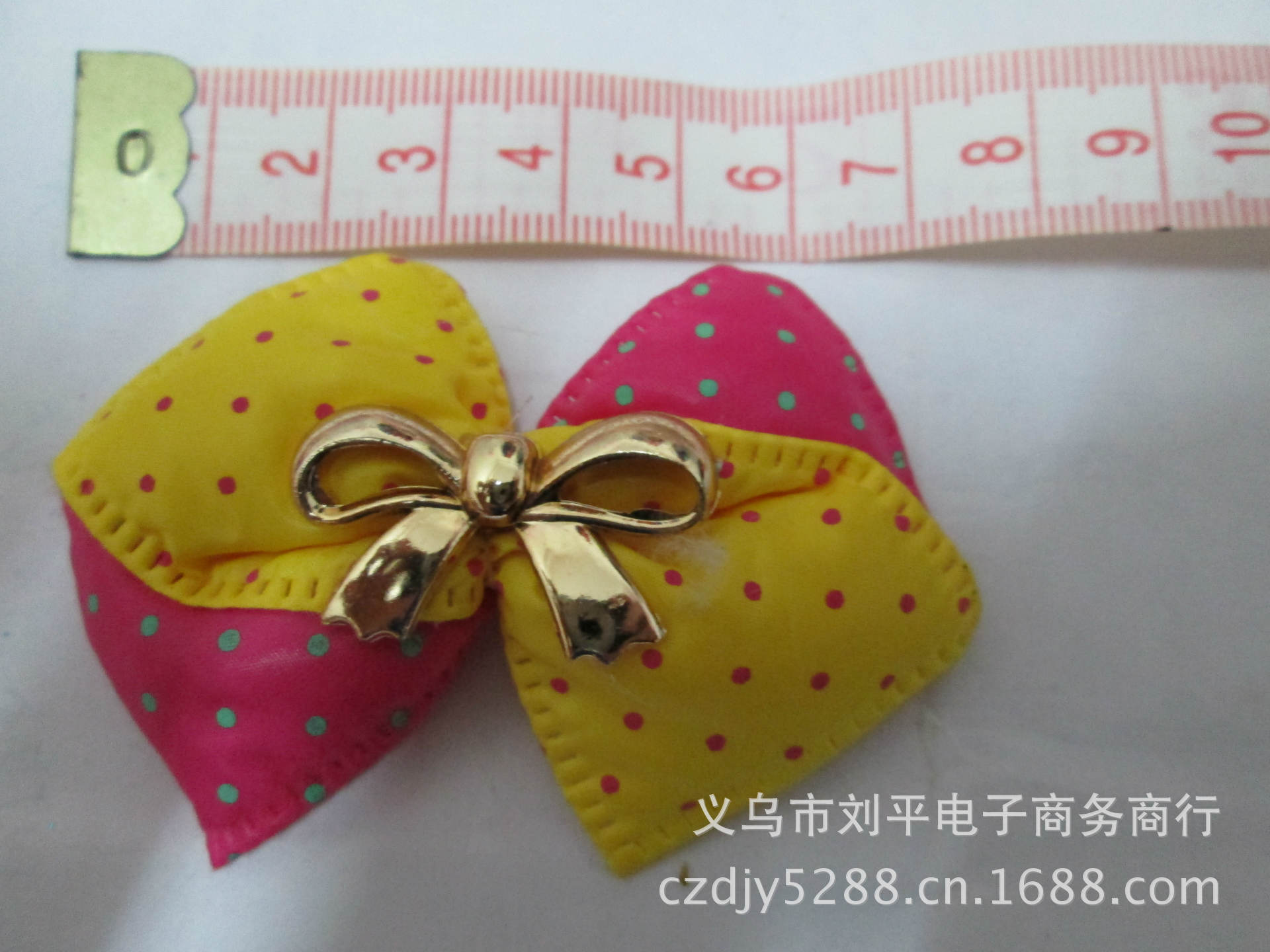 Supply Ultrasonic Embossed Ribbon Handmade Flowers Headdress Accessories Bow