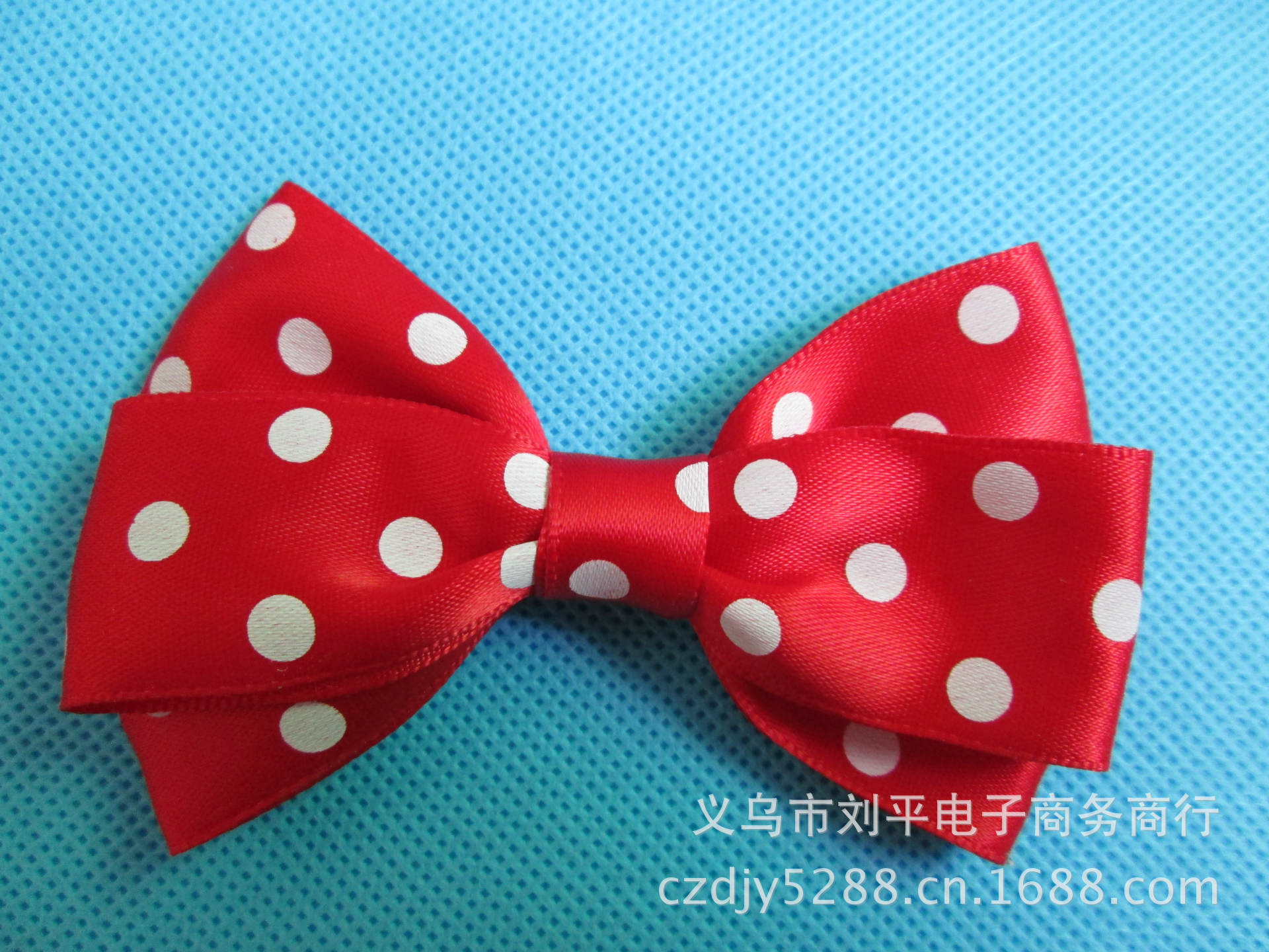 Supply Ultrasonic Embossed Ribbon Handmade Flowers Headdress Accessories Bow