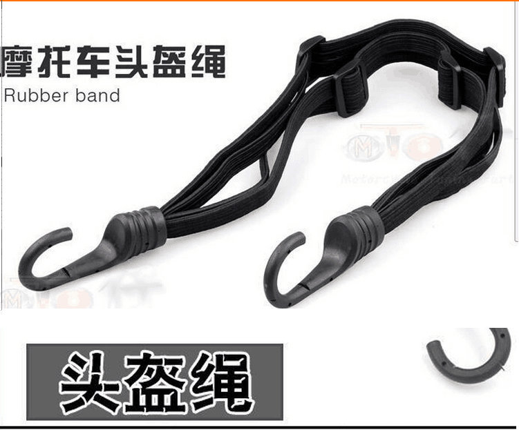 Supply Elastic Motorcycle Helmet Rope Helmet Braided Rope High-Strength Memory Electric Bicycle Helmet Rope