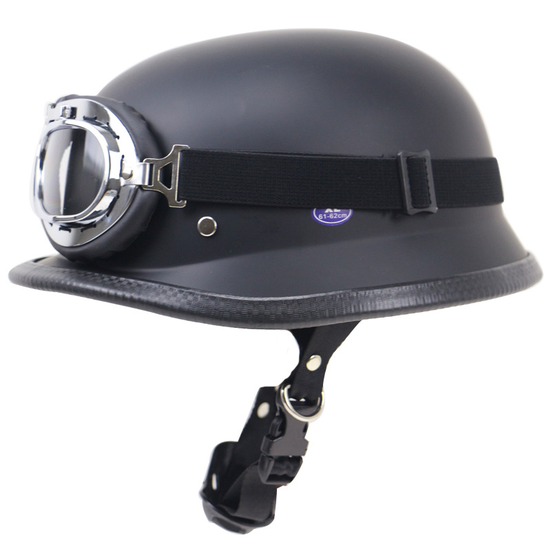 Motorcycle Helmet Retro Half Helmet Harley Motorcycle Helmet Outdoor Riding Protective Helmet DOT Certification