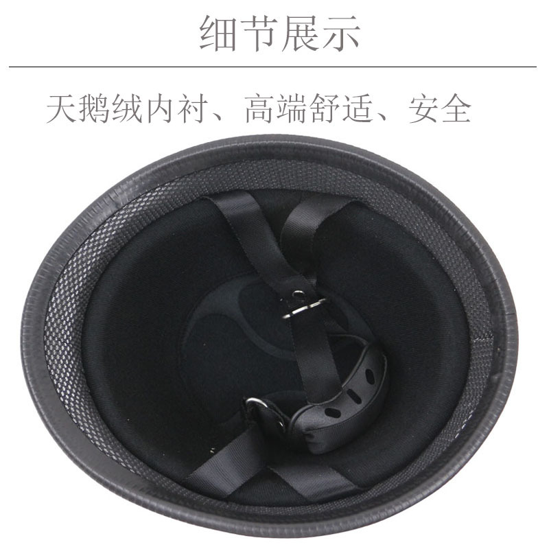 Motorcycle Helmet Retro Half Helmet Harley Motorcycle Helmet Outdoor Riding Protective Helmet DOT Certification Motorcycle Helmet Retro Half Helmet Harley Motorcycle Helmet Outdoor Riding Protective Helmet DOT Certification