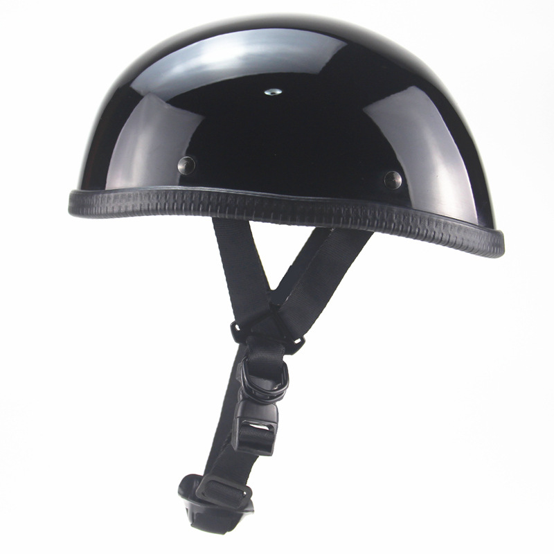 Cross-Border Nostalgic Cool Retro Helmet Ladle Shaped Helmet EE Half Helmet Electric Bicycle Helmet Electromobile 