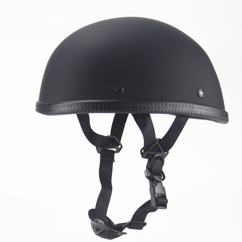 Cross-Border Nostalgic Cool Retro Helmet Ladle Shaped Helmet EE Half Helmet Electric Bicycle Helmet Electromobile 