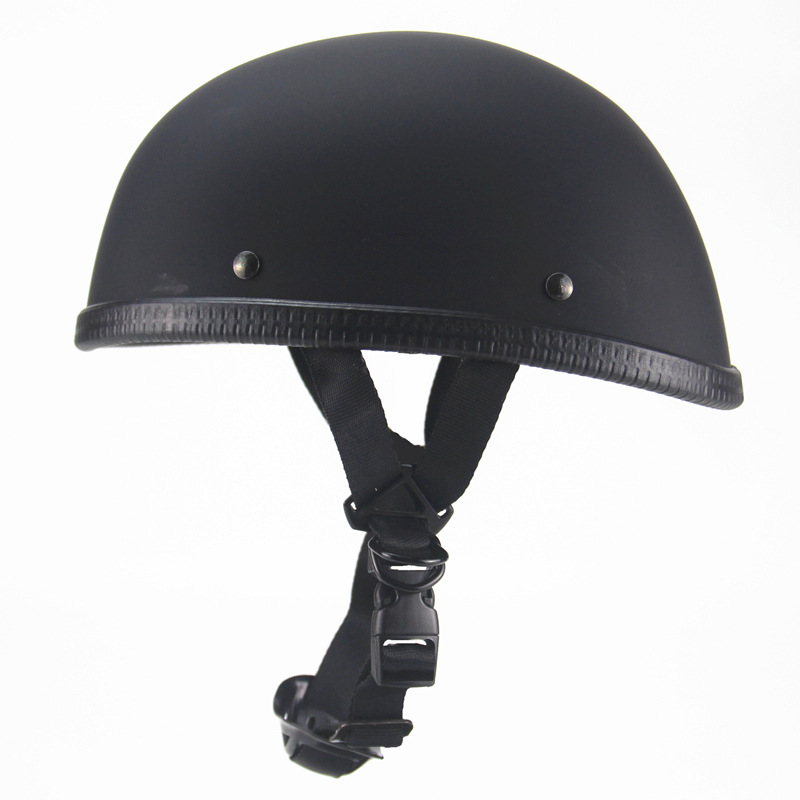 Cross-Border Nostalgic Cool Retro Helmet Ladle Shaped Helmet EE Half Helmet Electric Bicycle Helmet Electromobile 