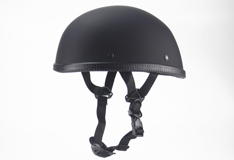 Cross-Border Nostalgic Cool Retro Helmet Ladle Shaped Helmet EE Half Helmet Electric Bicycle Helmet Electromobile 