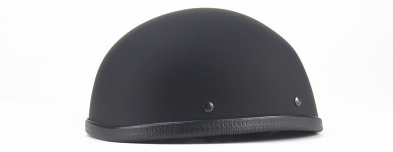 Cross-Border Nostalgic Cool Retro Helmet Ladle Shaped Helmet EE Half Helmet Electric Bicycle Helmet Electromobile 