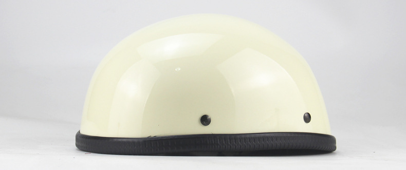 Cross-Border Nostalgic Cool Retro Helmet Ladle Shaped Helmet EE Half Helmet Electric Bicycle Helmet Electromobile 