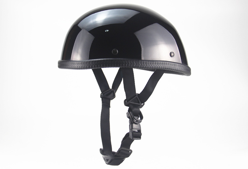 Cross-Border Nostalgic Cool Retro Helmet Ladle Shaped Helmet EE Half Helmet Electric Bicycle Helmet Electromobile 