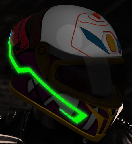 Helmet light bar motorcycle helmet light bar 3V driver