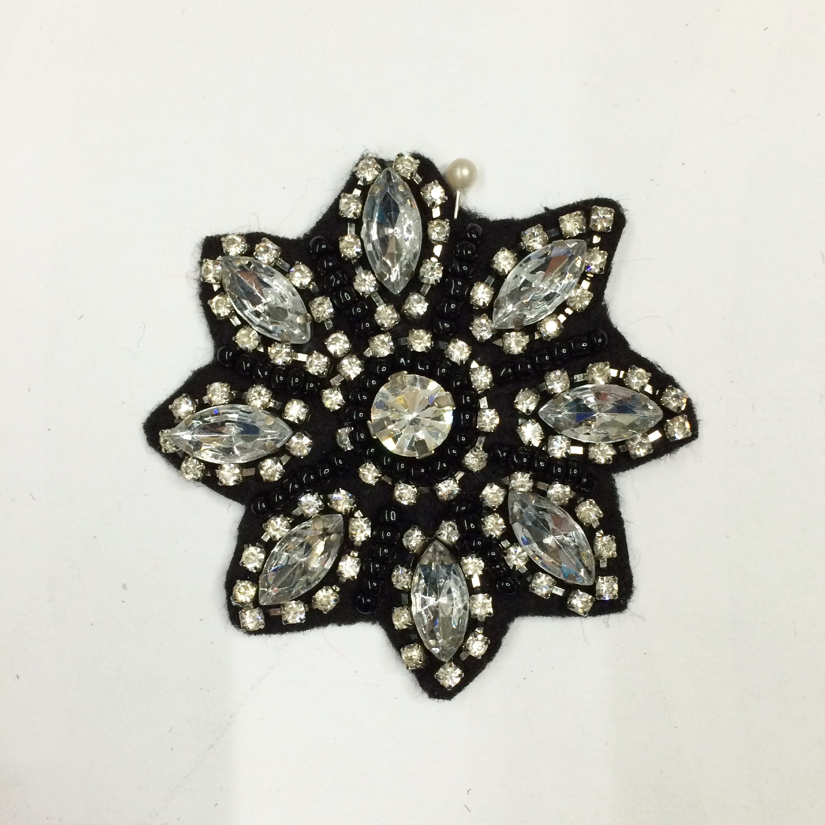 Clothing Accessories Ornamental Flowers Heart-Shaped Sequin Shoes Flower Headdress