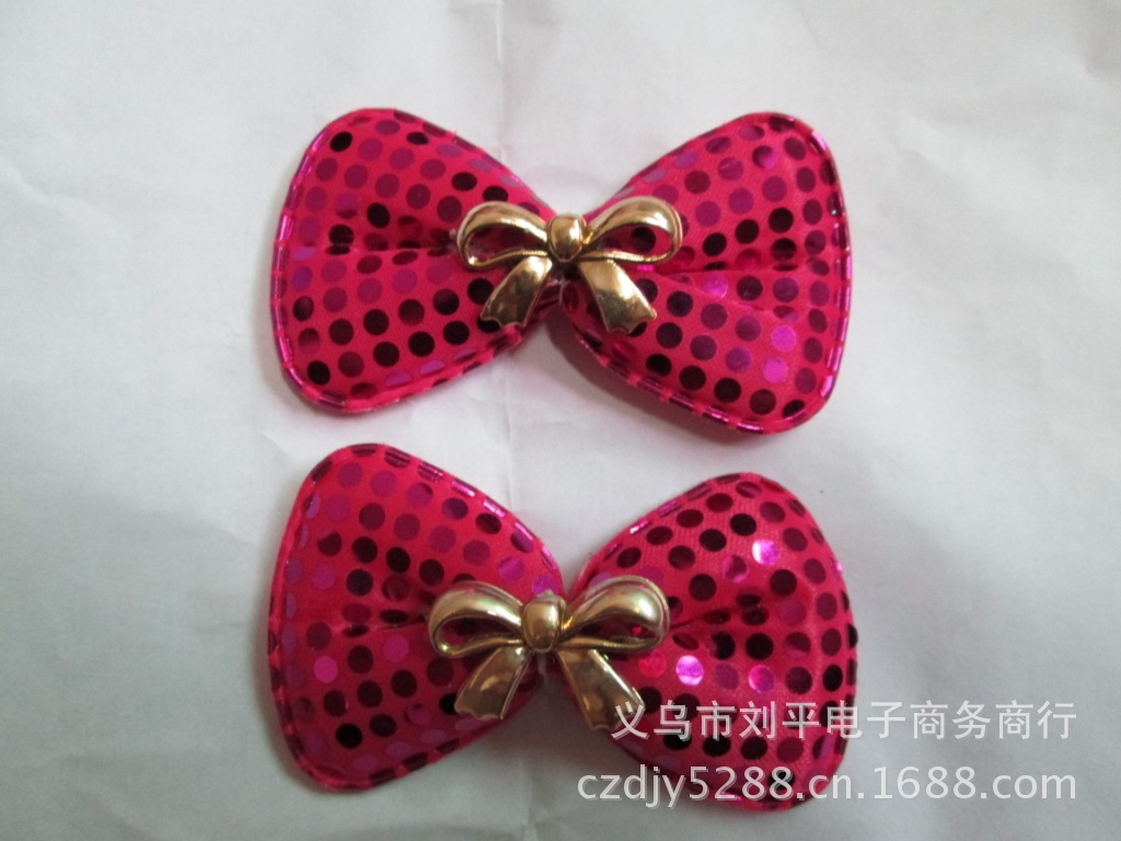 Supply Ultrasonic Embossed Bowknot Various Shapes Cloth Flowers Headdress Clothes Accessories