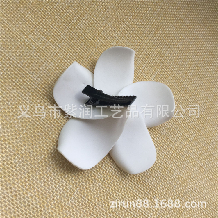 4/5/6/7/8/9/11cm Multi-Specification Plumeria Rubra Headdress Simulation Eva Swimsuit Travel Headdress Flower Flowers