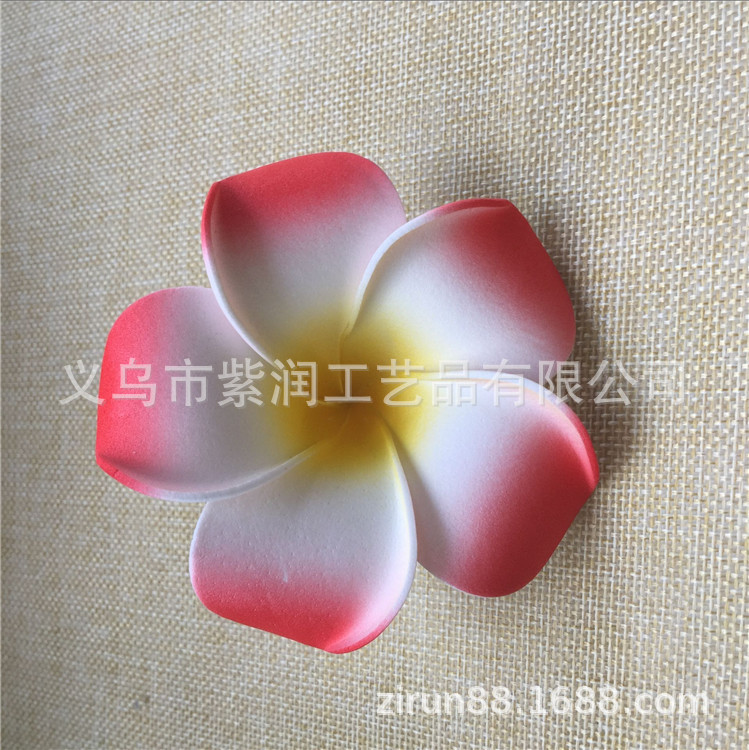 4/5/6/7/8/9/11cm Multi-Specification Plumeria Rubra Headdress Simulation Eva Swimsuit Travel Headdress Flower Flowers