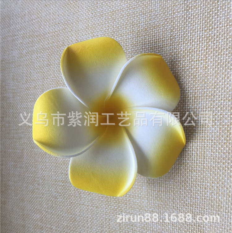 4/5/6/7/8/9/11cm Multi-Specification Plumeria Rubra Headdress Simulation Eva Swimsuit Travel Headdress Flower Flowers