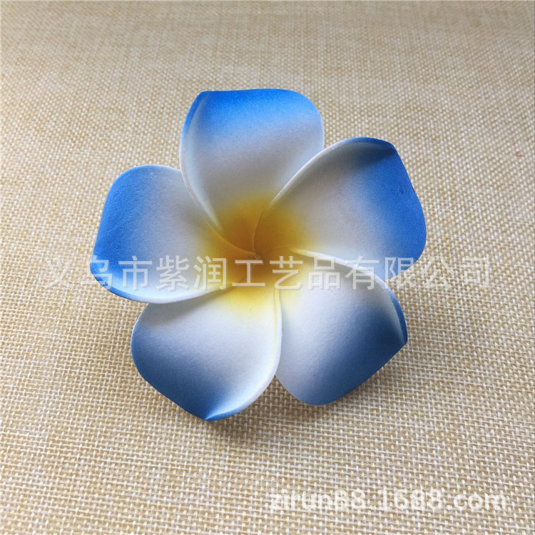 4/5/6/7/8/9/11cm Multi-Specification Plumeria Rubra Headdress Simulation Eva Swimsuit Travel Headdress Flower Flowers