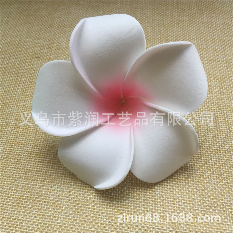 4/5/6/7/8/9/11cm Multi-Specification Plumeria Rubra Headdress Simulation Eva Swimsuit Travel Headdress Flower Flowers