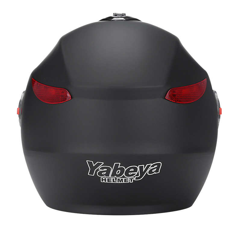 BYBAbiya 709 New Half Helmet Electric Bicycle Helmet for Both Men and Women Helmet Four Seasons Helmet Riding Helmet