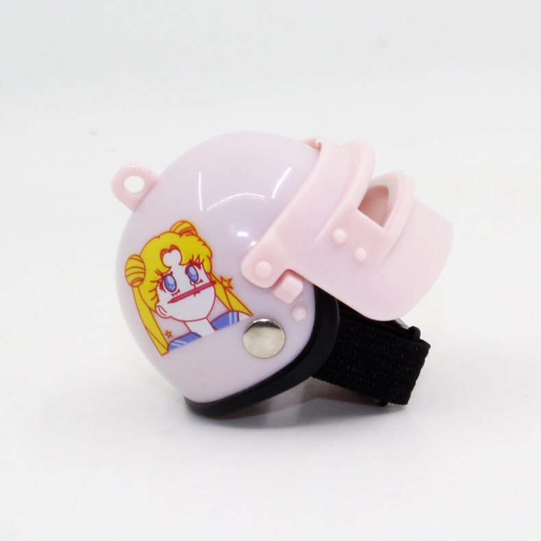 Yongyi Creative Gift Breaking Wind Duck Helmet Motorcycle Hat Helmet Pendant Crafts Key Ring Wholesale