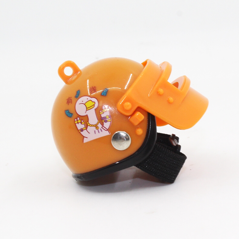 Yongyi Creative Gift Breaking Wind Duck Helmet Motorcycle Hat Helmet Pendant Crafts Key Ring Wholesale Yongyi Creative Gift Breaking Wind Duck Helmet Motorcycle Hat Helmet Pendant Crafts Key Ring Wholesale