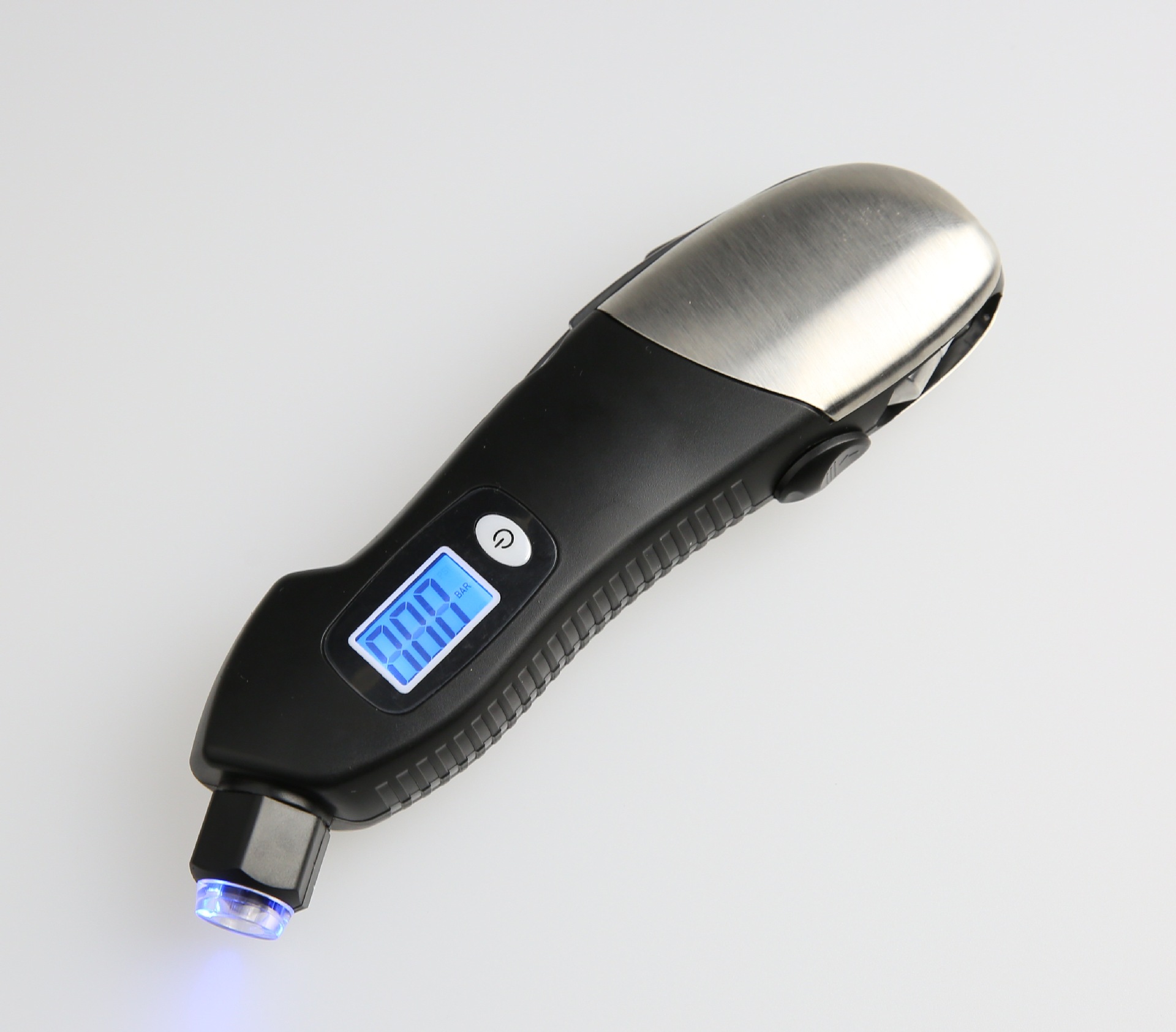 The Swiss Army knife multifunctional tire pressure gauge, digital tire pressure gauge, tire pressure gauge