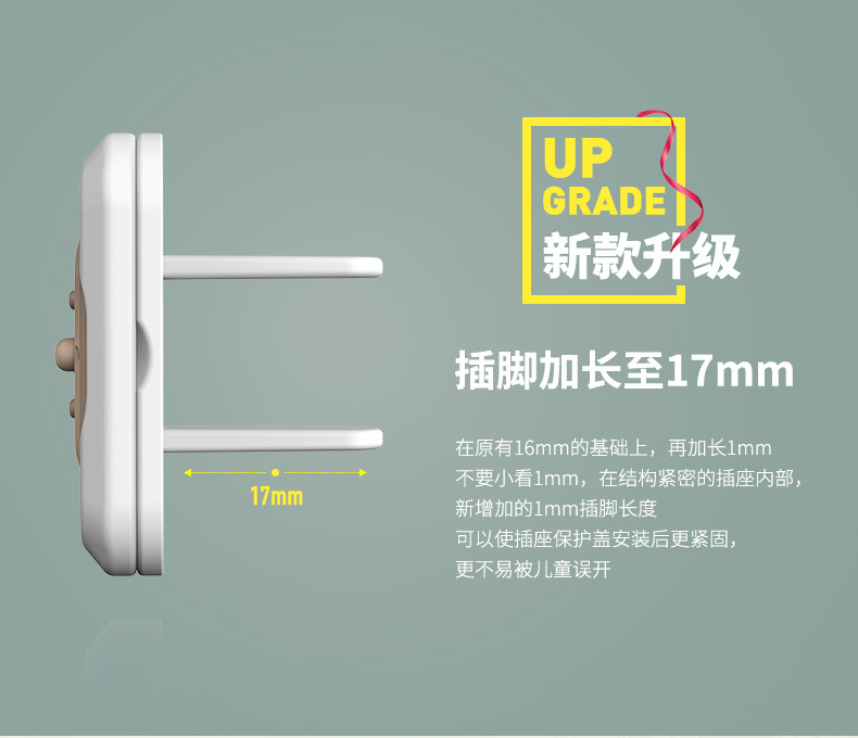 Children's Safety Socket Protective Cover Baby Anti-Electric Shock Power Protection Sleeve Baby Plug Jack Protective Cover
