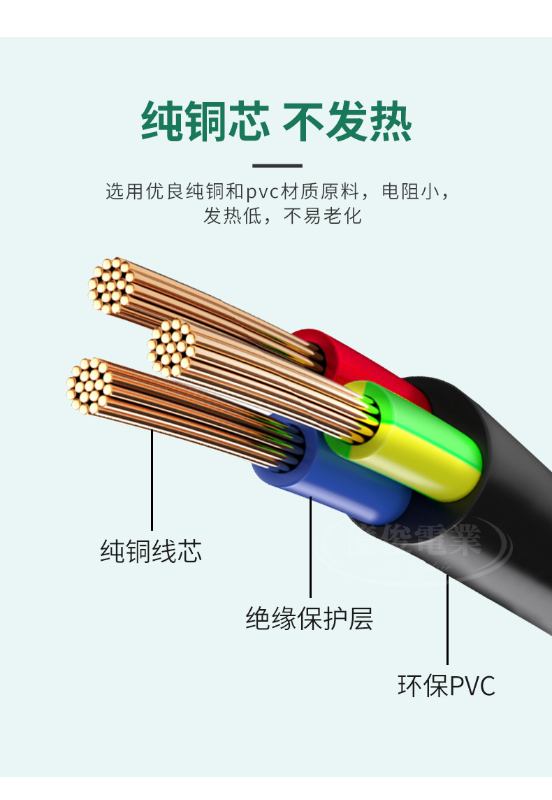 American Standard Power Strip Extension Cable Double-Sided Stripe Jack American Standard Plug Board Seat American Power Cord Three-Core Pure Copper Can Be Customized American Standard Power Strip Extension Cable Double-Sided Stripe Jack American Standard Plug Board Seat American Power Cord Three-Core Pure Copper Can Be Customized