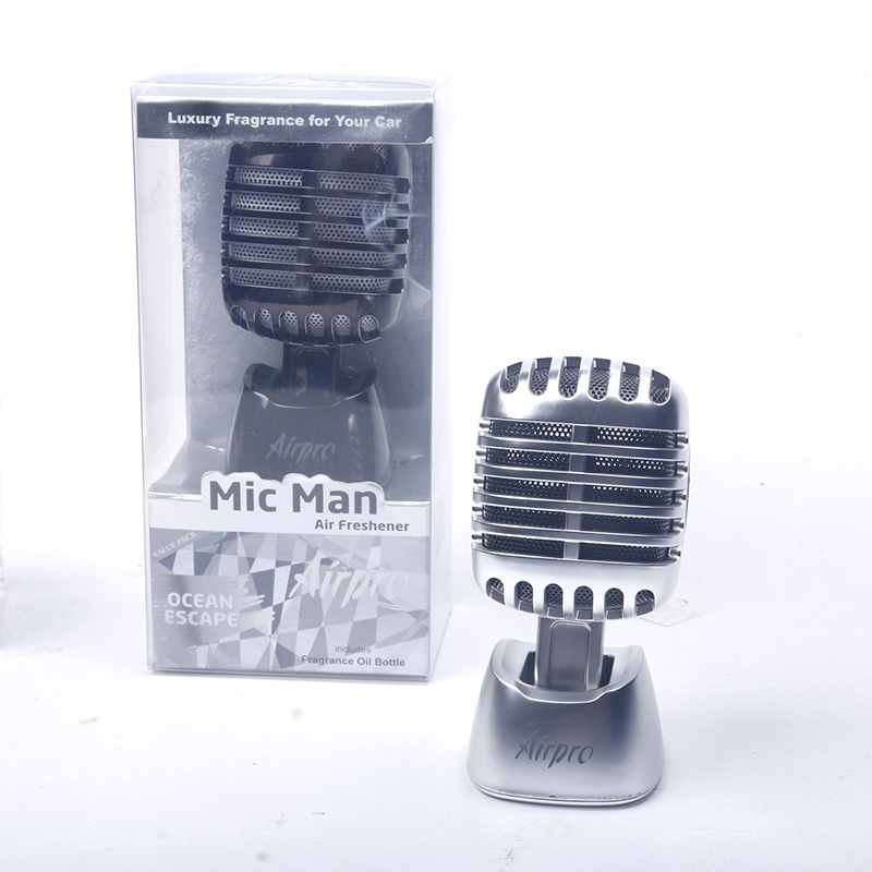 Personalized Creative Microphone Car Perfume Decoration Auto Perfume Aromatherapy Seat Deodorant Aromatherapy Factory Wholesale Personalized Creative Microphone Car Perfume Decoration Auto Perfume Aromatherapy Seat Deodorant Aromatherapy Factory Wholesale