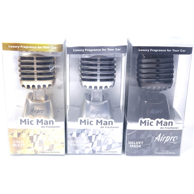 Personalized Creative Microphone Car Perfume Decoration Auto Perfume Aromatherapy Seat Deodorant Aromatherapy Factory Wholesale Personalized Creative Microphone Car Perfume Decoration Auto Perfume Aromatherapy Seat Deodorant Aromatherapy Factory Wholesale