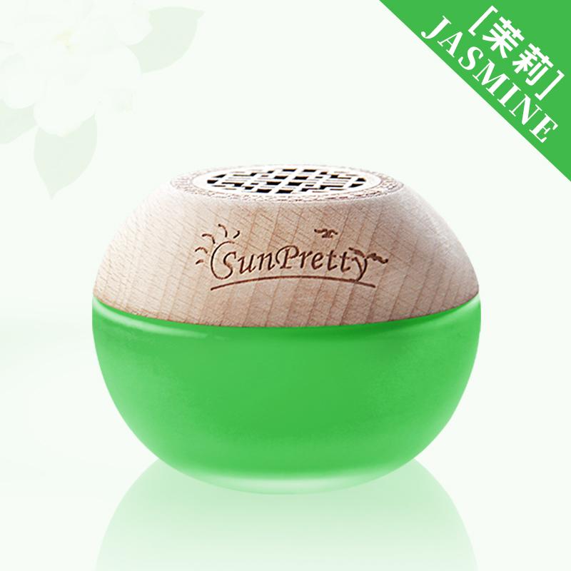 THALO Wooden Lid Solid Car Balm Perfume New Creative Car Decoration Car Perfume Holder Aromatherapy Ornament