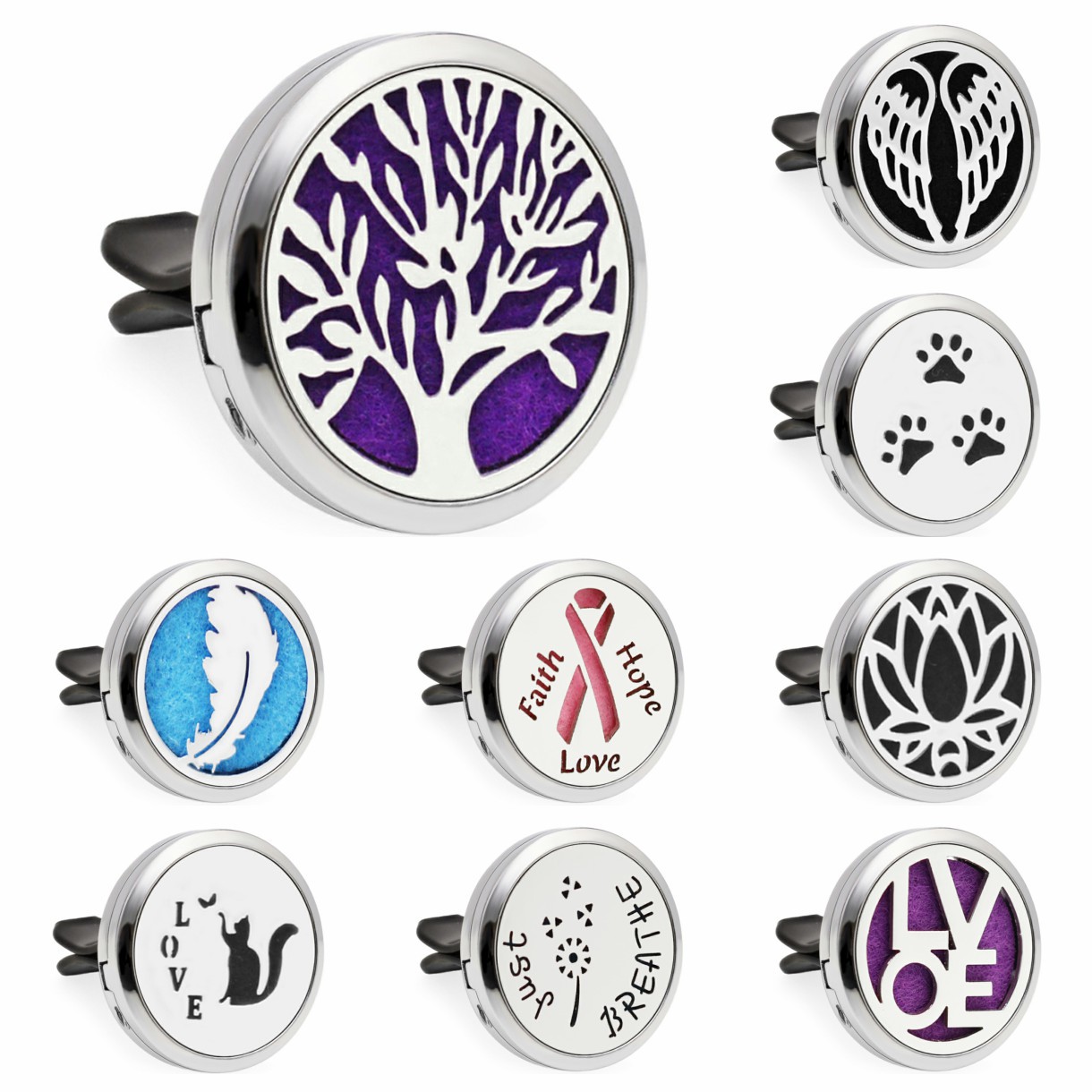 Car Perfume Creative New Aromatherapy Car Air Conditioner Air Outlet Perfume Clip Car Accessories