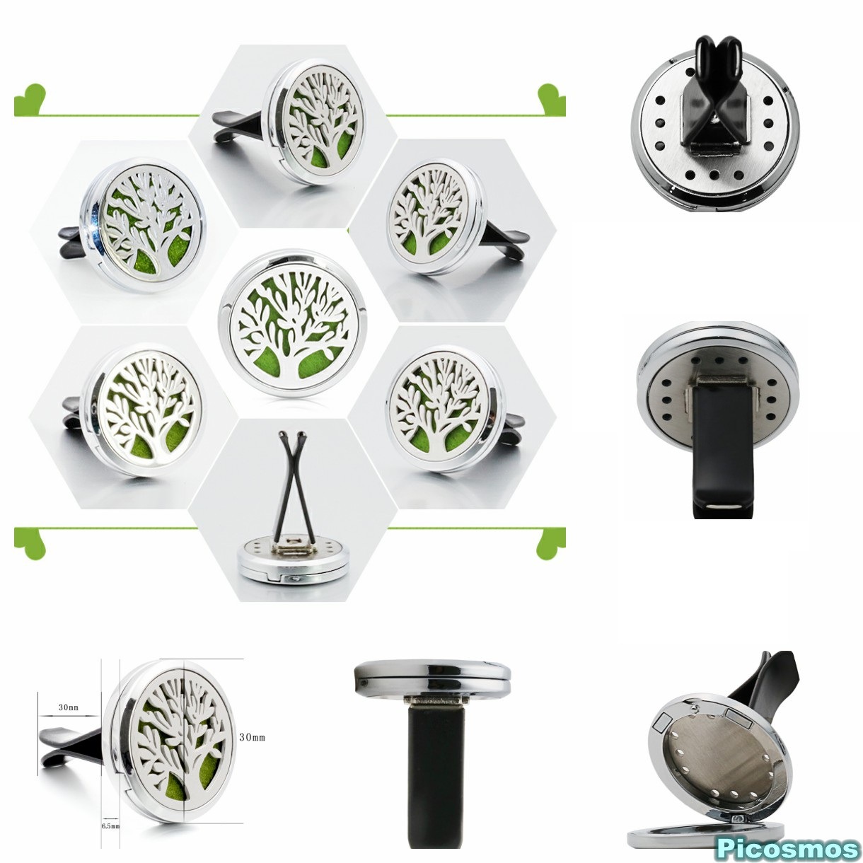 Car Perfume Creative New Aromatherapy Car Air Conditioner Air Outlet Perfume Clip Car Accessories