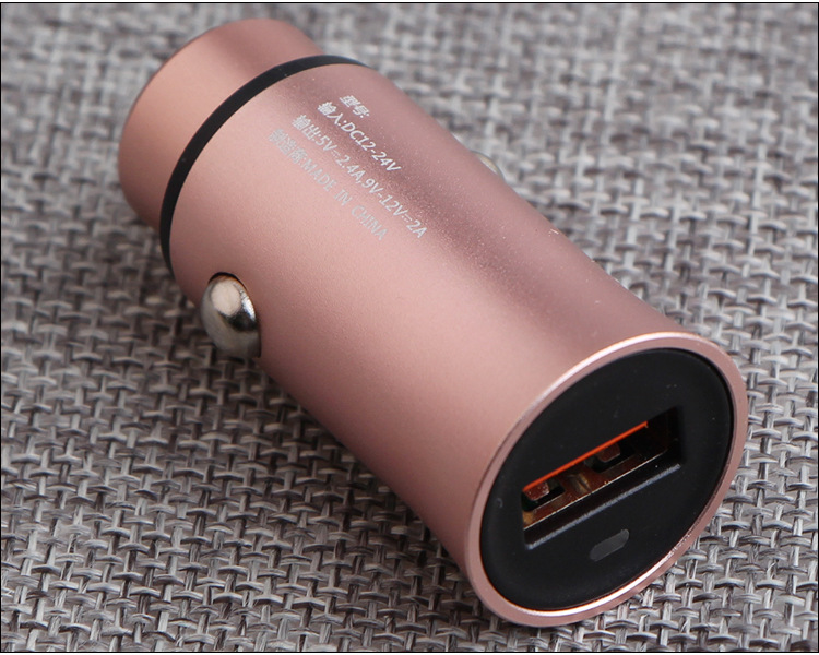 Zec qc 3.0 car charger qualcomm qc3 0 quick car charger single-port metal car mobile phone charger Zec qc 3.0 car charger qualcomm qc3 0 quick car charger single-port metal car mobile phone charger
