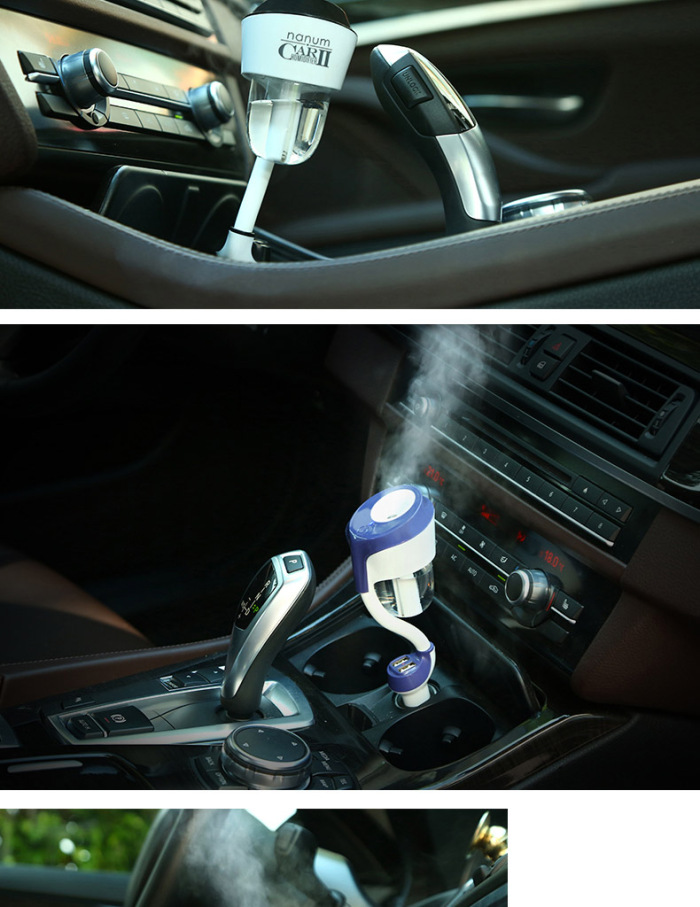 Aromatherapy aroma II car nanum car air purifier humidifier humidifier car charger