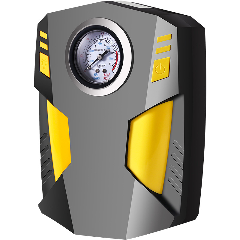 Vehicle Air Pump Digital Display Portable Electric 12V Tire Inflator Multifunctional with Car Automobile Air Pump