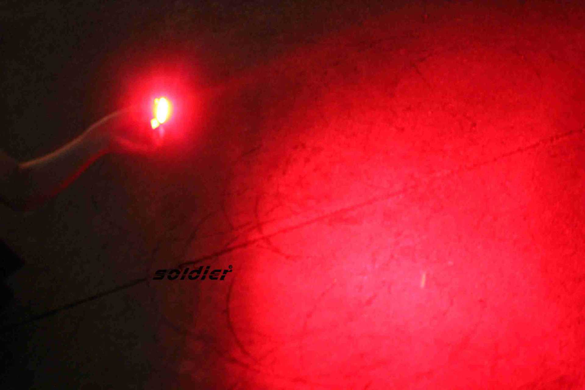New bicycle taillight rear light safety warning light rechargeable /10287 double leather buckle