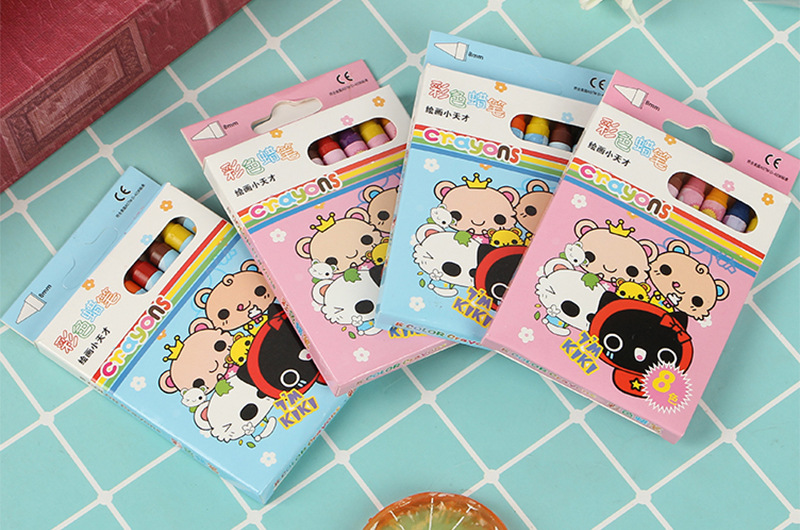 New quality brush set 8 color children's drawing crayon learning stationery supplies kindergarten gifts wholesale New quality brush set 8 color children's drawing crayon learning stationery supplies kindergarten gifts wholesale