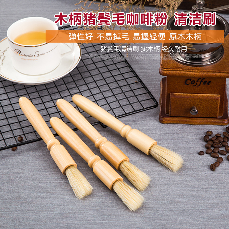 Manual Grinding Machine Brush Ground Coffee Cleaning Brush Coffee Grinder Cleaning Brush Electric Grinder Cleaning Brush