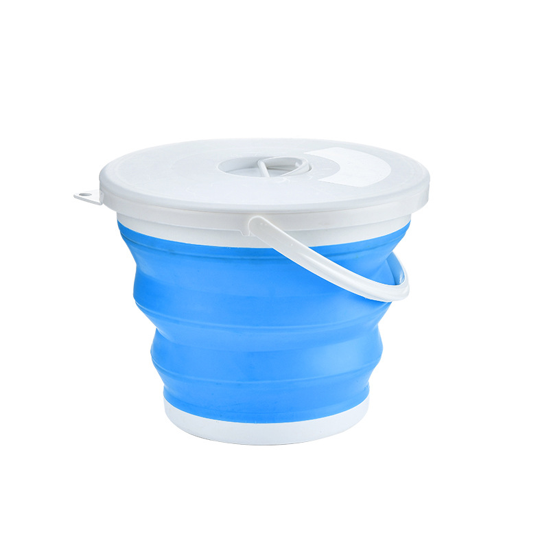  Plastic Car Car Wash Bucket Household Portable Art Brush Washing Outdoor Fishing Collapsible Bucket Plastic bucket