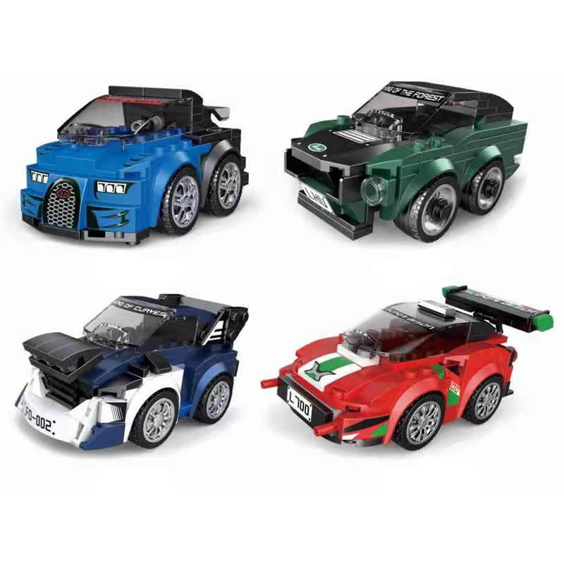 Degao Dicku Cool Small Brick New Product Pull Back Car Building Blocks Toy Compatible with Lego Degao Dicku Cool Small Brick New Product Pull Back Car Building Blocks Toy Compatible with Lego