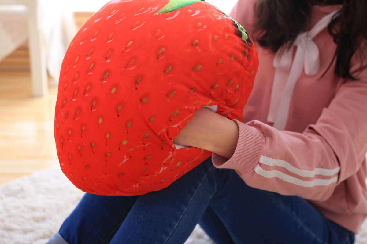 Fruit pillow is cartoon summer cool by air conditioning by car cushion dual-use pillow quilt manufacturers direct sales