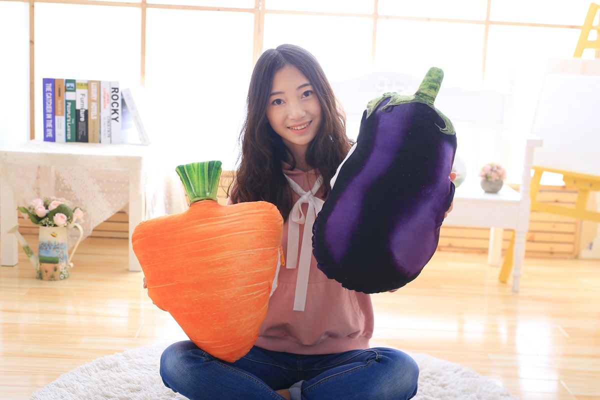 Fruit pillow is cartoon summer cool by air conditioning by car cushion dual-use pillow quilt manufacturers direct sales