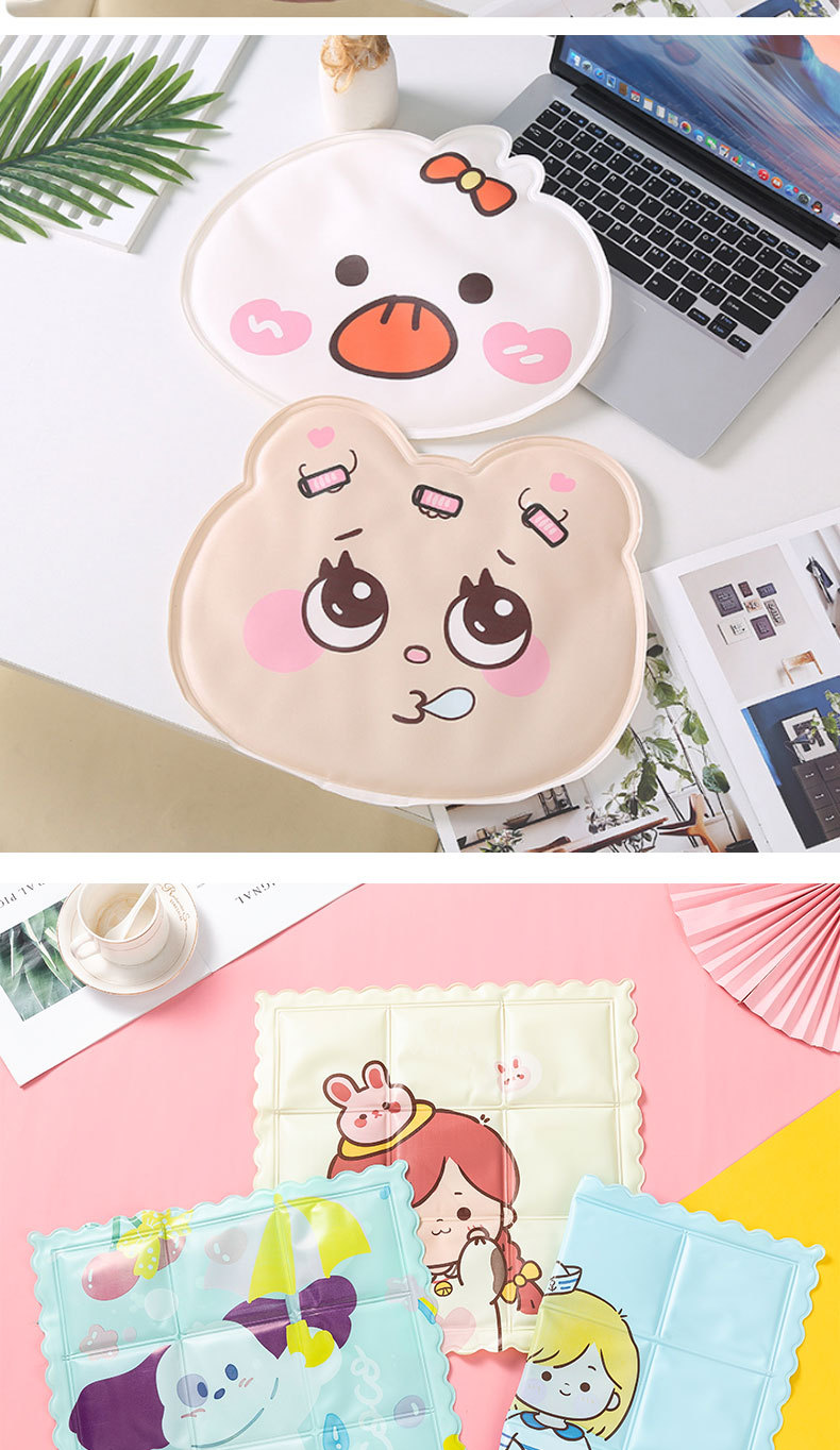 Red Ice Cushions Seat Cushions Summer Student Dormitory Cooling Cold Water Cushion Car Cool Chair Cushion Pet Pad