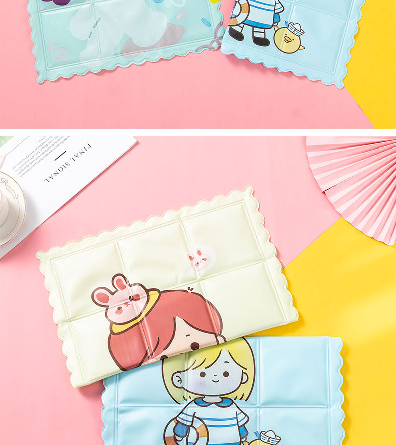 Red Ice Cushions Seat Cushions Summer Student Dormitory Cooling Cold Water Cushion Car Cool Chair Cushion Pet Pad