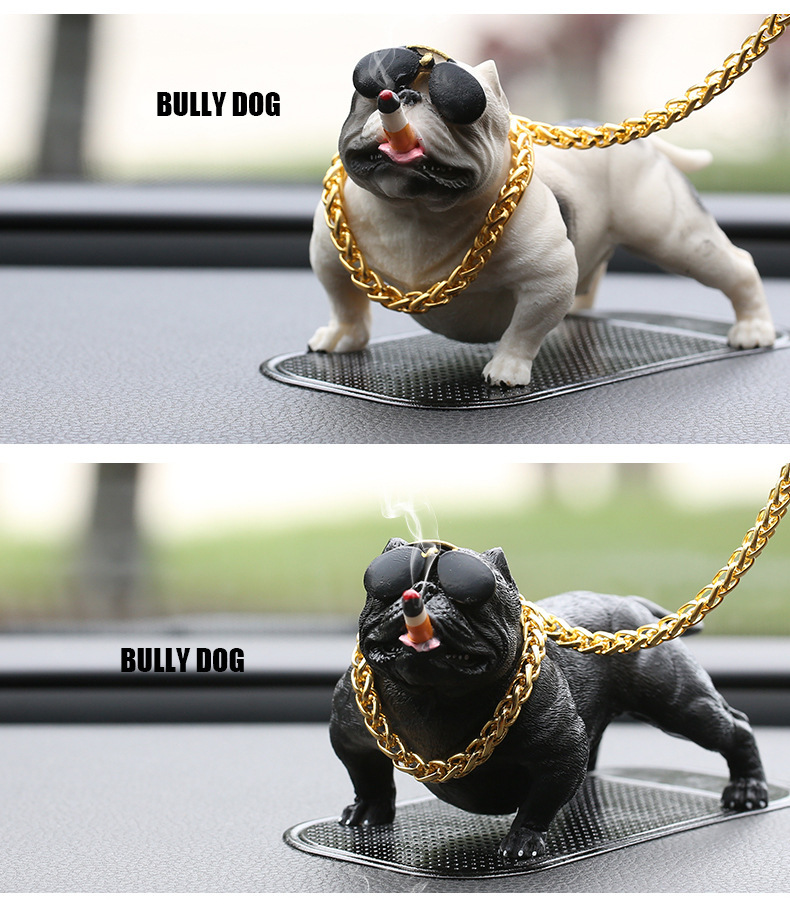 Cool Trendy Unique High-End Social Dog Car Decoration Muscle Dog Car Interior Decoration Ornament Car Creativity Cool Trendy Unique High-End Social Dog Car Decoration Muscle Dog Car Interior Decoration Ornament Car Creativity
