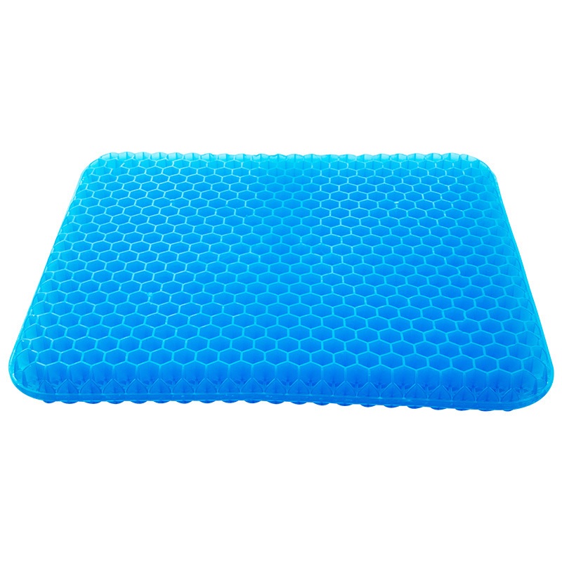 Factory Wholesale Four Seasons Gel Honeycomb Full Transparent Egg Car And Office Seat Cushion Cool Breathable Soft Elastic Ice Pad