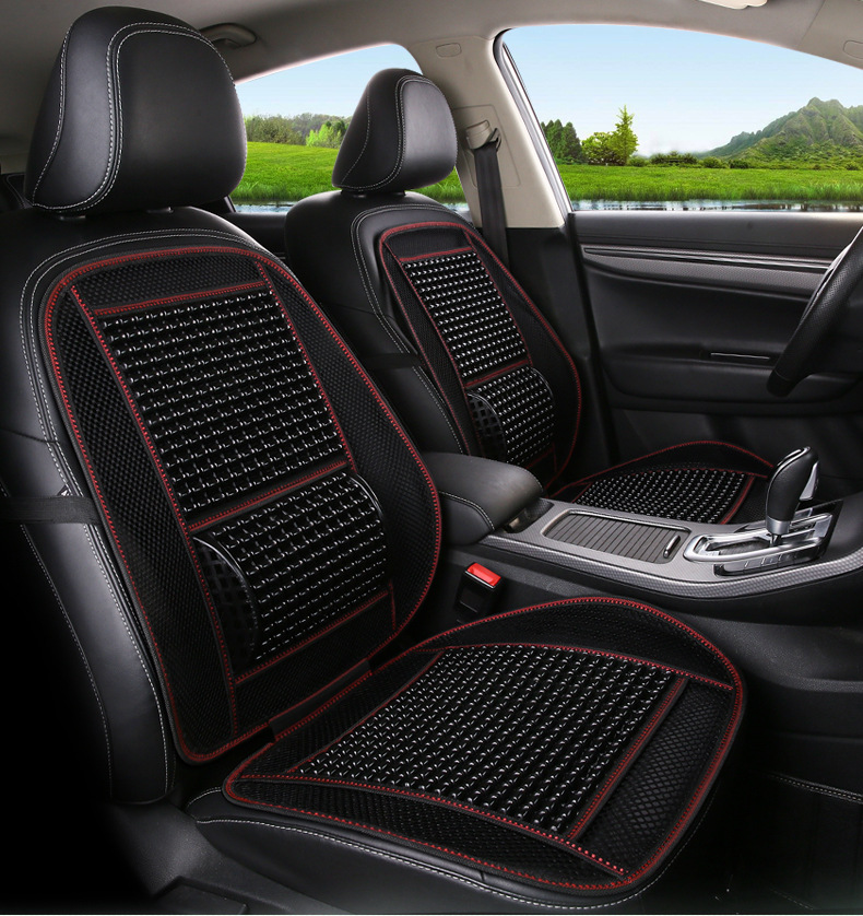 Car Seat Cushion Imitation Wooden Beads Bamboo Sheet Breathable Cool Cushion One-Piece Cushion Seat Cushion Car Seat Cushion Imitation Wooden Beads Bamboo Sheet Breathable Cool Cushion One-Piece Cushion Seat Cushion