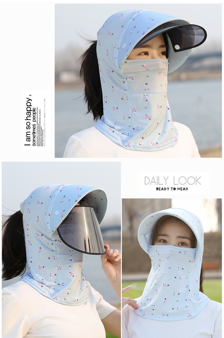 Hat Female Sun Hat 2021 New Sunscreen Sun Shade Summer Tea Picking Summer Hat Outdoor UV-Proof Cover Face Wholesale Hat Female Sun Hat 2021 New Sunscreen Sun Shade Summer Tea Picking Summer Hat Outdoor UV-Proof Cover Face Wholesale
