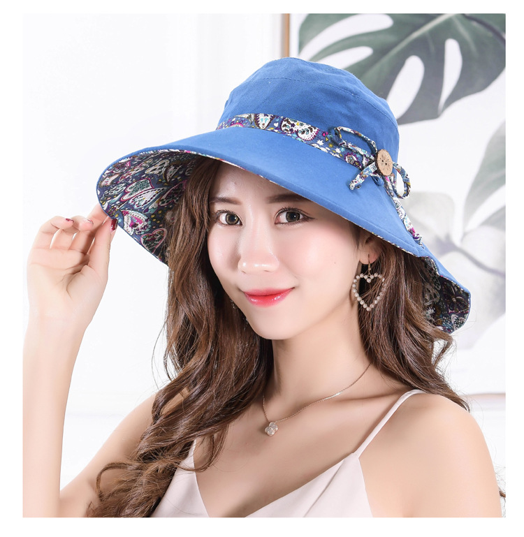 Close sunhat summer travel sun shade hat lady cool hat bowknot can fold summer joker Close sunhat summer travel sun shade hat lady cool hat bowknot can fold summer joker